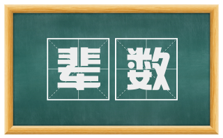 辈数