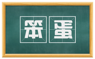 笨蛋