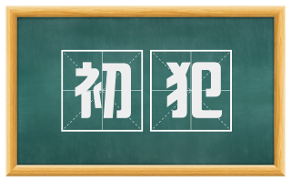 初犯