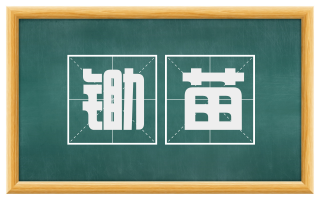 锄苗