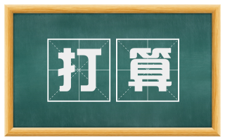 打算