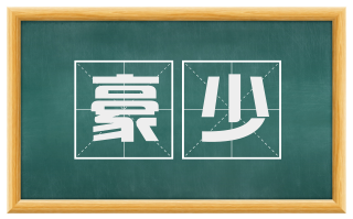 豪少
