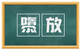 隳放
