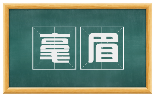 毫眉