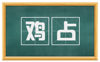 鸡占