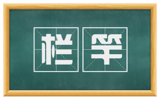 栏竿