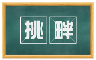 挑畔
