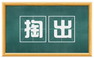 掏出