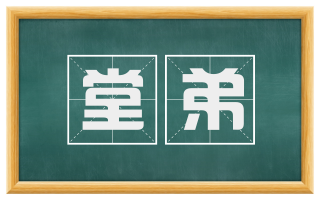 堂弟