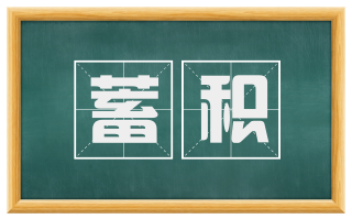 蓄积