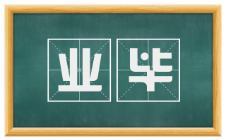 业毕