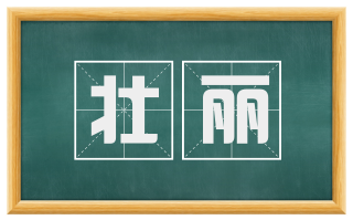 壮丽